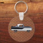 Metropolitan Black and White Nash Schlüsselanhänger (Vorderseite)