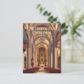 Metropolitan-Kathedrale Mexiko Postkarte (Stehend Vorderseite)