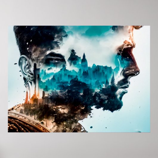 Metropolitan Meditation: Bedauerliche Gedanken und Poster (Vorne)