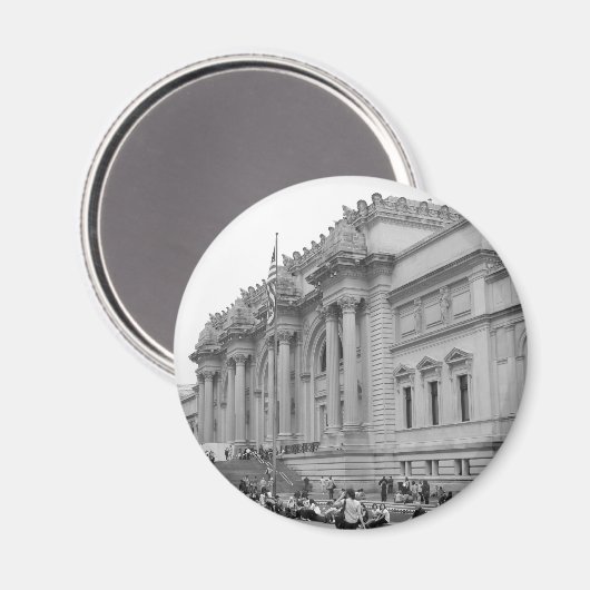 Metropolitan Museum of Art Magnet (Vorderseite/Rückseite)