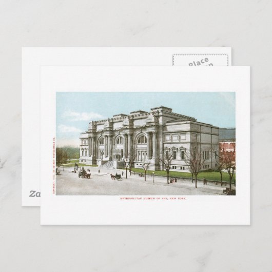 Metropolitan Museum of Art, New York Postkarte (Vorne/Hinten)