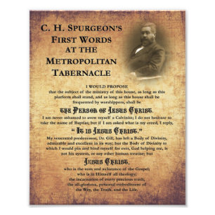 Metropolitan Tabernacle First Words Foto