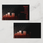 MetroRed Business Card Visitenkarte (Vorne/Hinten)
