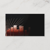 MetroRed Business Card Visitenkarte (Rückseite)