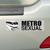 METROSEXUAL -.png Autoaufkleber (Auf Auto)