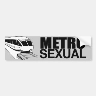 METROSEXUELLER -.png Autoaufkleber