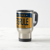 Mets Rule Travel Mug Reisebecher (VorderseiteRechts)