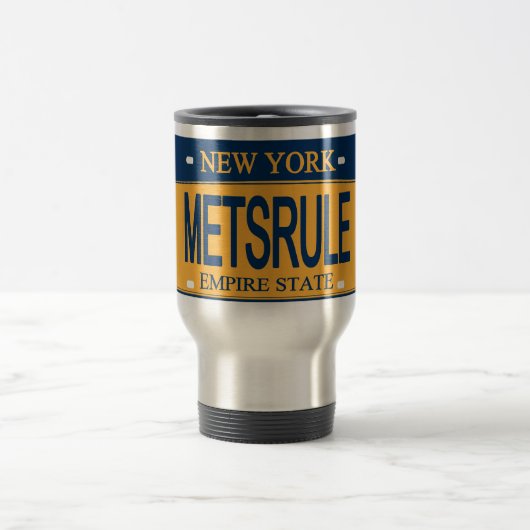 Mets Rule Travel Mug Reisebecher (Mittel)