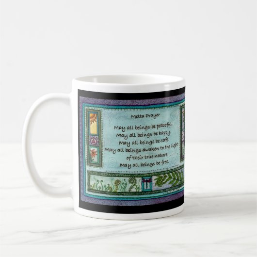 Metta Gebet Kaffeetasse (Links)