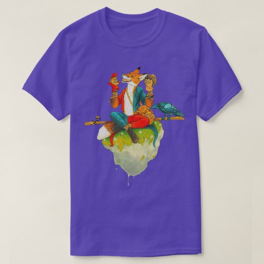 MettAa der Fox Vulpine Vivimancer T-Shirt (Design vorne)