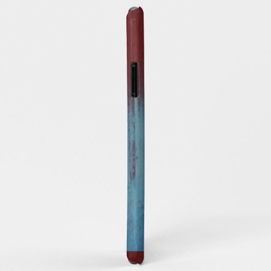 Mettal rot grau verwittert Case-Mate iPhone hülle (Hinten/Rechts)