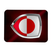 Mettalic Emblem Magnet (Horizontal)