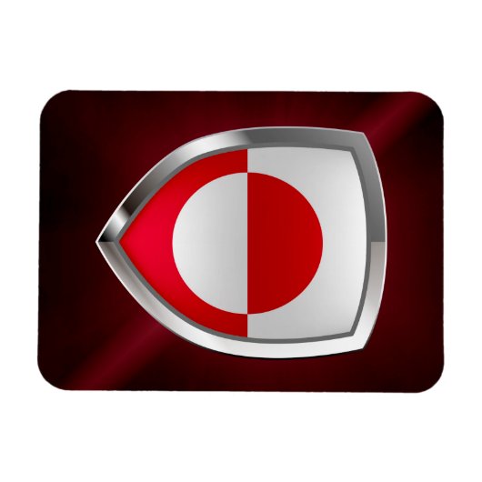 Mettalic Emblem Magnet (Horizontal)