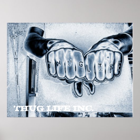 METTALIK THUG LIFE, THUG LIFE INC. POSTER (Vorne)