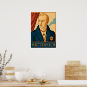Metternich: Modernes Vintage Poster (Küche)