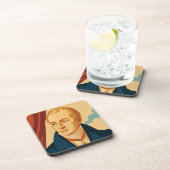 Metternich: Modernes Vintage Poster Getränkeuntersetzer (Rechte Seite)