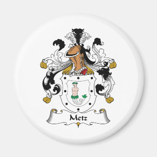 Metz Familienwappen Magnet