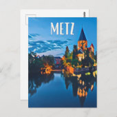 Metz Foto Vintage Postkarte (Vorne/Hinten)