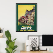 Metz France Vintage Poster (Heimbüro)