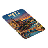 Metz Frankreich Magnet (Rechte Seite)