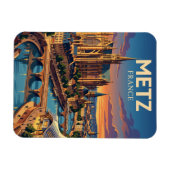 Metz Frankreich Magnet (Horizontal)