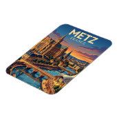Metz Frankreich Magnet (Linke Seite)