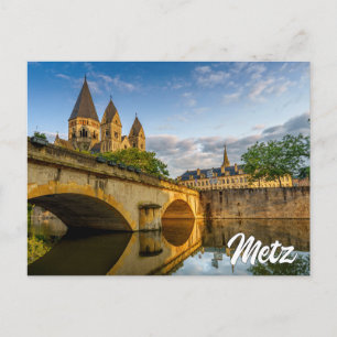 Metz, Frankreich Postkarte