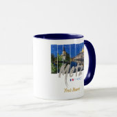 Metz Grand Est France - Vintages Nachtleben Tasse (VorderseiteRechts)