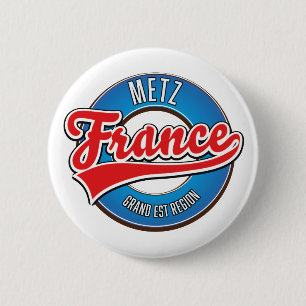 Metz Grand Est Region Frankreich Button