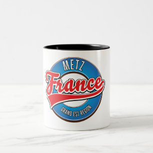 Metz Grand Est Region Frankreich Zweifarbige Tasse