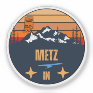 Metz, Indiana  Aufkleber