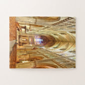 Metz-Kathedraleninnenraum, Frankreich Puzzle (Horizontal)