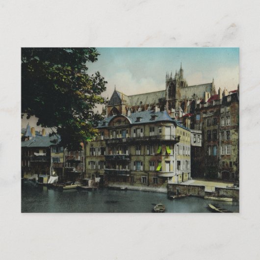 Metz, Mosel Postkarte (Vorderseite)
