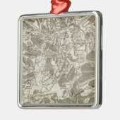 Metz Silbernes Ornament (Links)