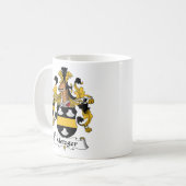 Metzger Familienwappen Kaffeetasse (Vorderseite Links)
