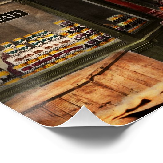 Metzger - Fleischpreis 1916 Poster (Ecke)