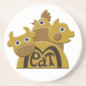 Metzger Getränkeuntersetzer (Vorne)