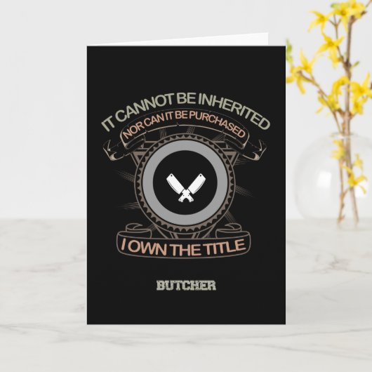 Metzger Karte (Gelbe Blume)