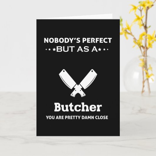 Metzger Karte (Gelbe Blume)