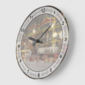 Metzger - Party 1926 Große Wanduhr (Winkel)