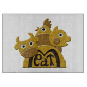 Metzger Schneidebrett (Vorderseite)