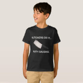 Metzger tun es… Mit Wurst T-Shirt (Vorne ganz)