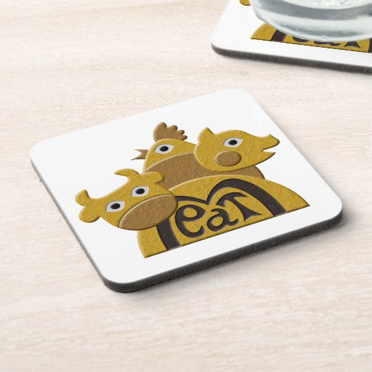 Metzger Untersetzer (Linke Seite)