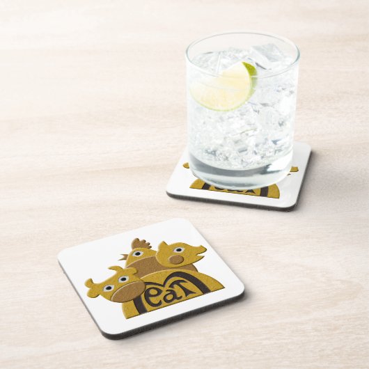 Metzger Untersetzer (Rechte Seite)