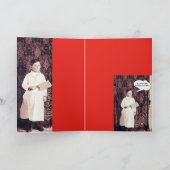 Metzgerboy aus den 1890er Jahren mit Cleaver Gebur Karte (Innenseite)