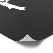 Metzgerdiagramm Fleisch schneidet Wildschweine ab Poster (Ecke)