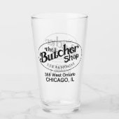 Metzgerei, Chicago, IL Glas (Vorderseite)