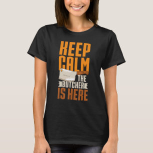 Metzgerei Fleisch Kutter Messer Shop Butchery 3 T-Shirt