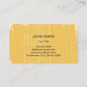 Metzgerei Fleischmarkt Vintages Schweinegrippe Visitenkarte (Rückseite)