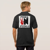 Metzgereides Schweinefleisch-N Podge Polo Shirt (Schwarz voll)